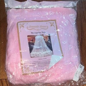 Pink Mosquito Net